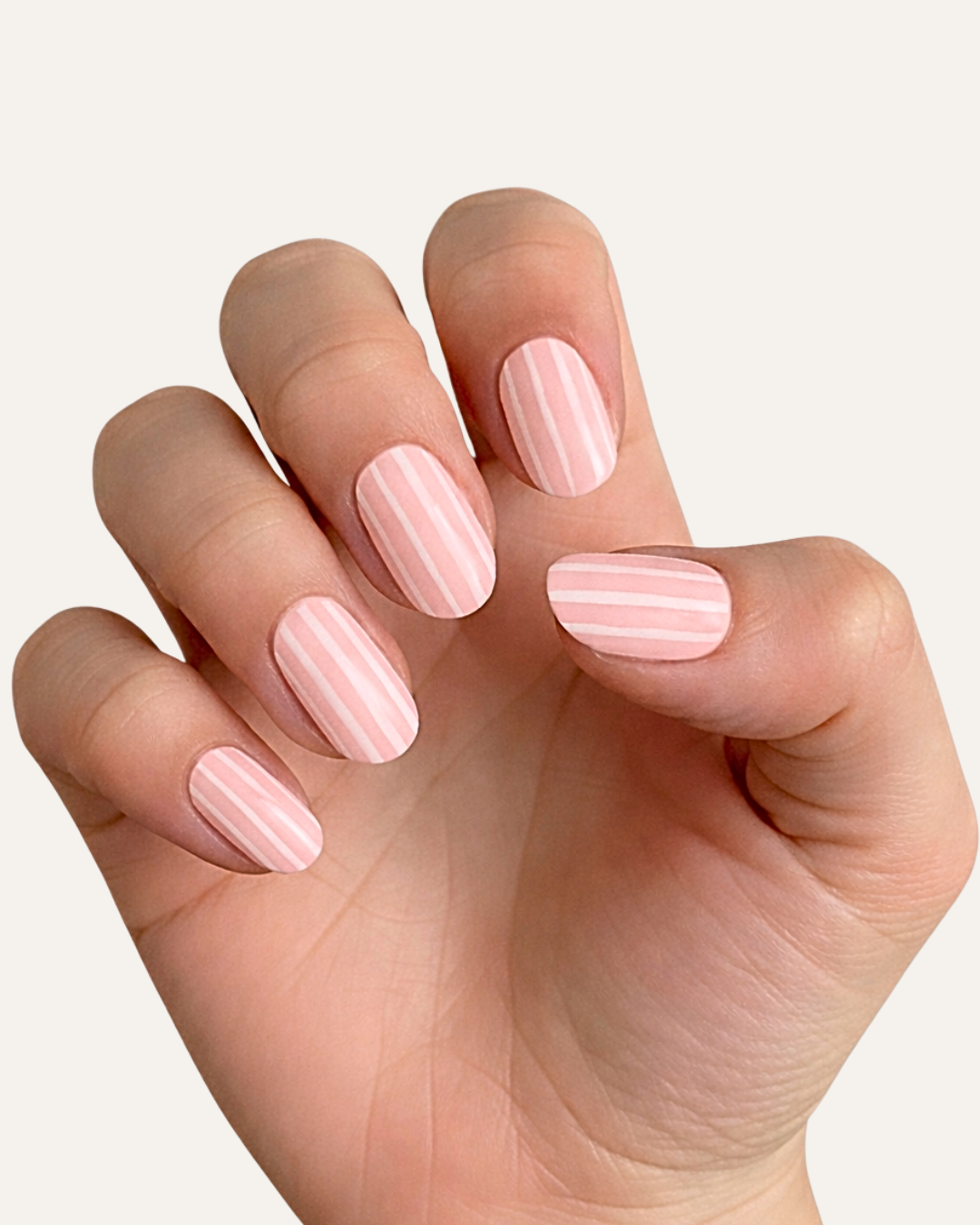 Blush Pinstripe